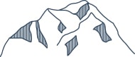 mountain icon for faq page