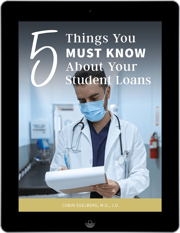 ipad showing freebie 5 Things You Must Know About Your Student Loans